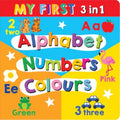 My First 3 in 1 - Alphabet, Numbers, Colours - Mind to Mind - MPHOnline.com