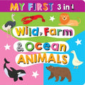 My First 3 in 1 - Wild, Farm, Ocean Animals - Mind to Mind - MPHOnline.com