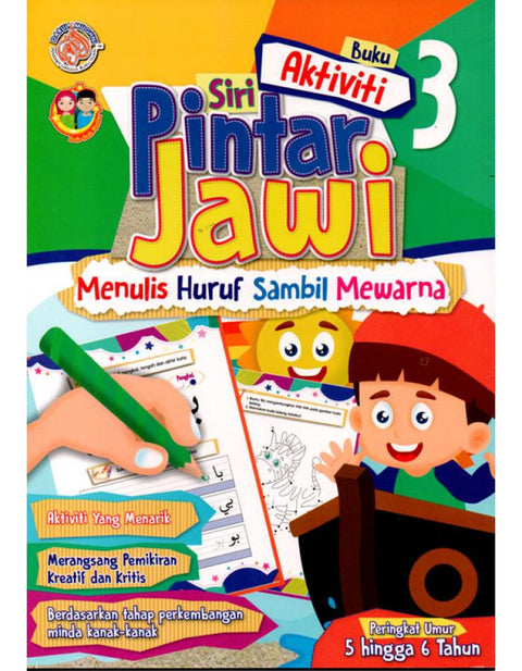 Buku Aktiviti - Siri Pintar Jawi 3 - MPHOnline.com