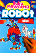 Buku Mewarna Robot - Bijak - MPHOnline.com