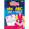 Basic Writing Skill and Colouring - abc Small Letters & ABC Capital Letters - MPHOnline.com