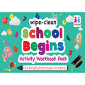 Wipe Clean School Begins (4T) - Activity Workbook Pack - Early Learner Publications - MPHOnline.com