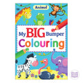 CZD1125_20 My Big Bumper Animal Colouring - MPHOnline.com