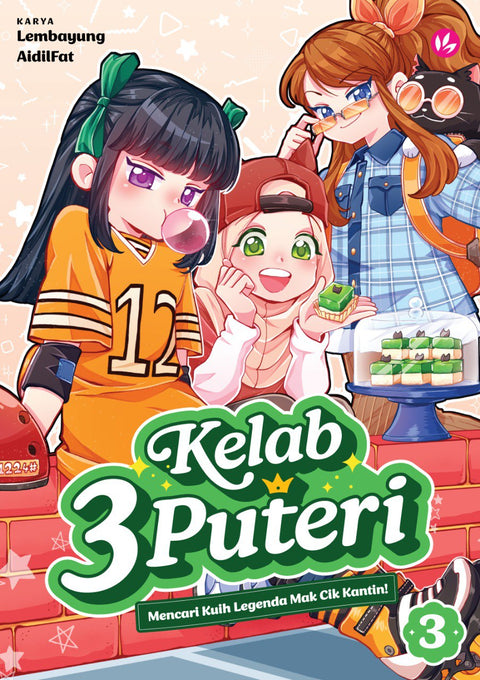 Kelab 3 Puteri #3: Mencari Kuih Legenda Mak Cik Kantin! - Little IMAN Books - MPHOnline.com