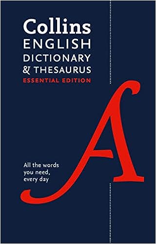 Collins English Dictionary, Grammar And Punctuation And Thesaurus A To Z (3 Books Set) Book At Best Book Centre