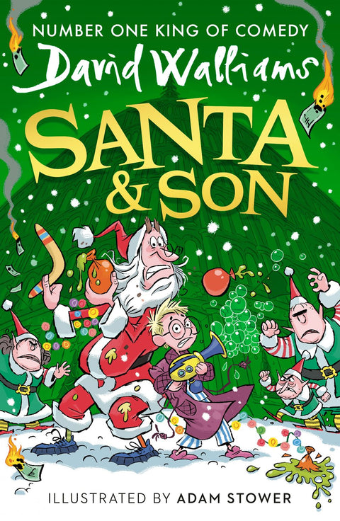 It’s the night of Christmas Eve. In the most famous toy shop in the world, a robbery is underway. The shop’s Santa and his son are locked inside with the baddies. Can our heroes stop them using just the toys in the shop as weapons? SANTA & SON from David Walliams, now at MPHOnline.com.