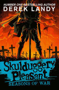  War is coming. To avert catastrophe, Skulduggery and Valkyrie are sent on a secret mission that takes them away from everything they know, to a forsaken land of magic and grim, unrelenting terror in SKULDUGGERY PLEASANT: SEASONS OF WAR, now at MPHOnline.com.