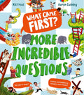 Discover a host of surprising facts about science, animals, people, games and much more in an incredible journey through the world’s timeline in WHAT CAME FIRST? MORE INCREDIBLE QUESTIONS, now at MPHOnline.com.