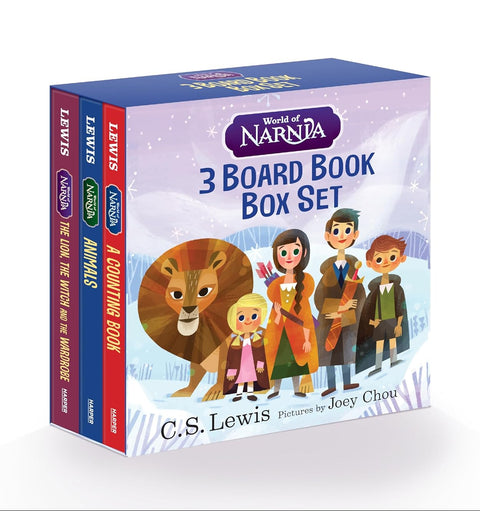 World of Narnia (3 Board Book Boxed Set) - HarperFestival - MPHOnline.com