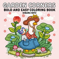 Hikaru Kotz Coloring Book: Garden Corners - HarperPop US - MPHOnline.com
