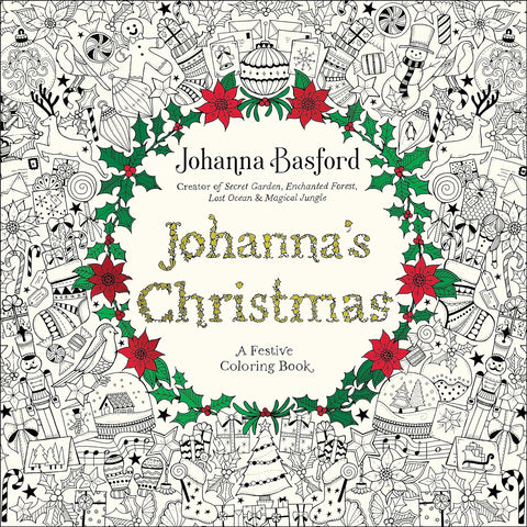 Johanna's Christmas: A Festive Coloring Book for Adults - MPHOnline.com