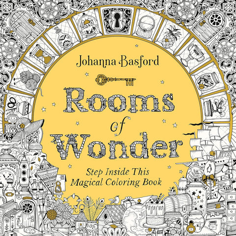 Rooms of Wonder : Step Inside This Magical Coloring Book - MPHOnline.com
