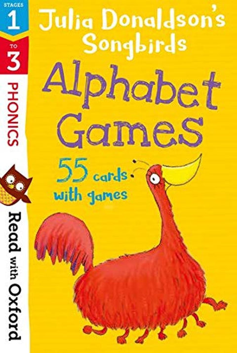 Alphabet Games Flashcards (Read with Oxford: Julia Donaldson's Songbirds)(Stages 1 to 3) - MPHOnline.com