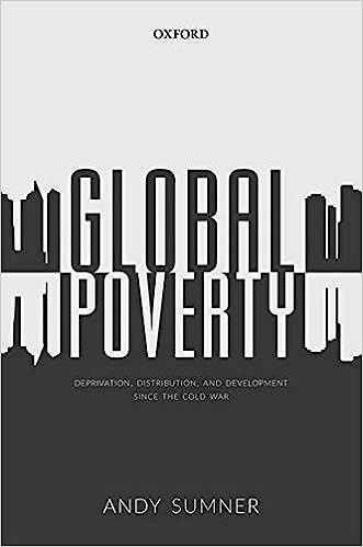 Global Poverty: Deprivation, Distribution and Development Since The Cold War - MPHOnline.com