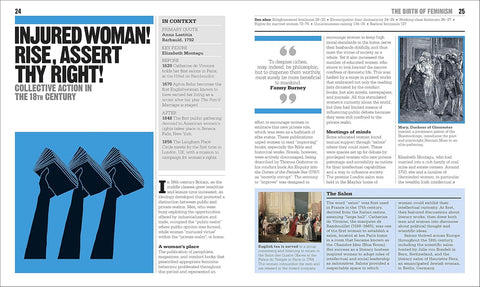 A look inside The Feminism Book (chapter on collective action in the 18th century) - DK - MPHOnline.com