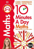 10 Minutes a Day Maths Ages 3-5 - MPHOnline.com