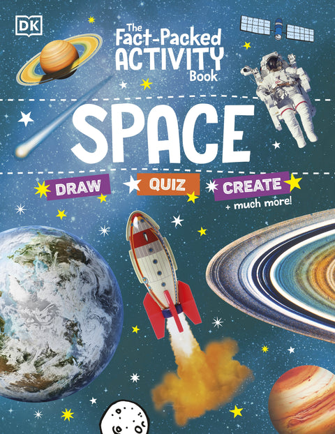 The Fact-Packed Activity Book: Space (Draw, Quiz, Create and much more!) - MPHOnline.com