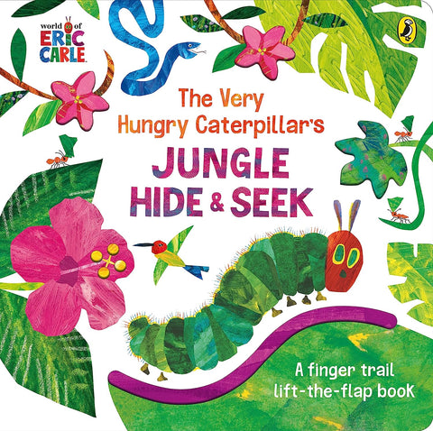 The Very Hungry Caterpillar's Jungle Hide & Seek: A Finger Trail Lift-the-Flap Book - MPHOnline.com