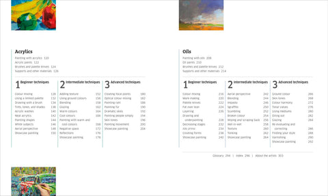 Artist's Painting Techniques: Explore Watercolours, Acrylics, and Oils - MPHOnline.com