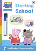 Learn with Peppa :  Starting School wipe-clean activity book - MPHOnline.com