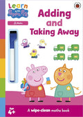 Learn with Peppa: Adding and Taking Away wipe-clean activity book - MPHOnline.com