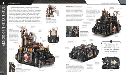 Another look inside Warhammer 40,000: The Ultimate Guide (chapter on Armor of the Faithful) - MPHOnline.com
