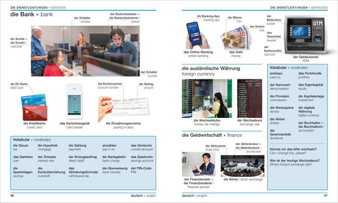 German English Bilingual Visual Dictionary - MPHOnline.com