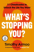 In WHAT'S STOPPING YOU?, Timothy Armoo shares the real secrets to overcoming fear, self-doubt, and negative thinking. This is a practical, step-by-step manual for getting yourself to finally do the things you’ve always wanted to do. Now at MPHOnline.com.