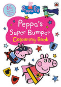 Peppa's Super Bumper Colouring Book - MPHOnline.com