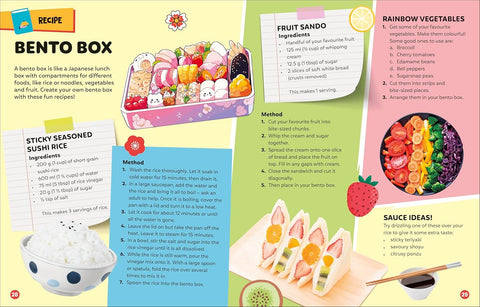 Another look inside DK Super World: Japan (chapter on bento boxes) - MPHOnline.com