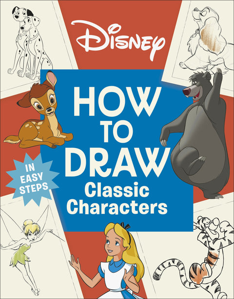 Let young artists develop their drawing skills alongside classic Disney characters using easy-to-follow steps in Disney's HOW TO DRAW CLASSIC CHARACTERS, now at MPHOnline.com.