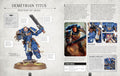 A look inside Warhammer 40,000 Character Encyclopedia (chapter on Demetrian Titus) - DK - MPHOnline.com