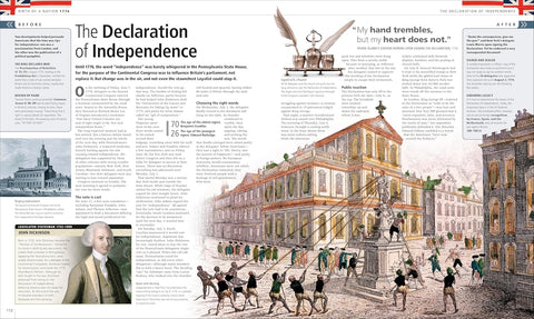 Another look inside The American Revolution (2nd Edition) (chapter on The Declaration of Independence) - DK UK - MPHOnline.com