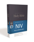 NIV, Pew and Worship Bible, Hardcover, Blue, Comfort Print - MPHOnline.com