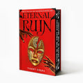ETERNAL RUIN: the breathtaking sequel to the #1 New York Times bestseller, IMMORTAL DARK! This gorgeous deluxe limited edition is available while supplies last and features stenciled sprayed edges, printed case, gorgeous endpaper art, and deluxe effects on the jacket. Now at MPHOnline.com.
