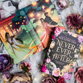 Get the special first edition of Sue Lynn Tan's NEVER EVER AFTER while supplies last—featuring a designed case cover under the jacket and illustrated endpapers, in addition to shiny foil and embossing. Now at MPHOnline.com.