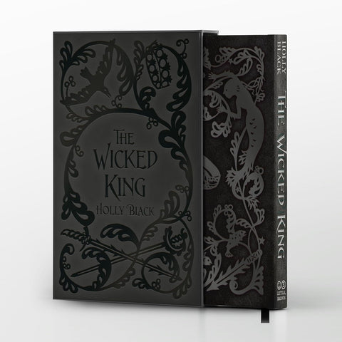 This deluxe collector's edition of Holly Black’s New York Times bestseller THE WICKED KING features a gorgeous velvet cover, a slipcase, a ribbon bookmark, illustrated endpapers, bonus content (an alternate Chapter 1) and more! Now at MPHOnline.com.