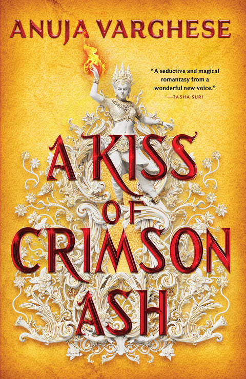 Inspired by medieval India’s most epic love stories, Anuja Varghese's debut romantasy A KISS OF CRIMSON ASH blends rich storytelling and lush worldbuilding. Now at MPHOnline.com.
