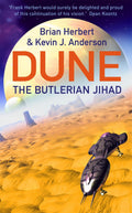 Centuries after the balance of power shifted from man to sentient machine, humanity's fate hangs in the balance as the machines decide that the former are no longer needed. Thus begins a key chapter in the DUNE universe, long before the events of the first DUNE novel. THE BUTLERIAN JIHAD by Brian Herbert and Kevin J. Anderson, now at MPHOnline.com.