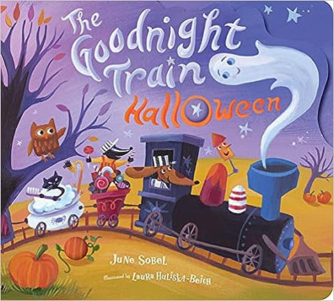 Goodnight Train Halloween Board Book: A Halloween Book for Kids (The Goodnight Train) - MPHOnline.com