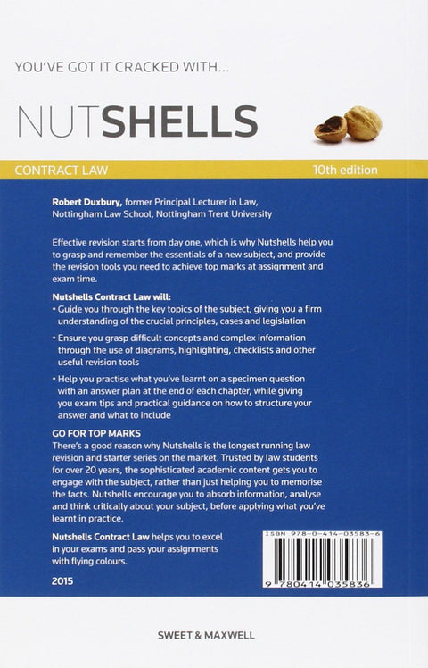 Nutshells Contract Law, 10E - MPHOnline.com