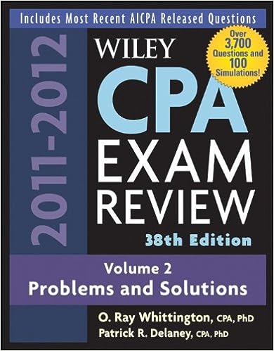 Wiley CPA Examination Review, Problems and Solutions (Volume 2) Volume 2 Edition - MPHOnline.com