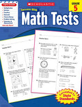 Scholastic Success With Math Tests, Grade 5 - MPHOnline.com