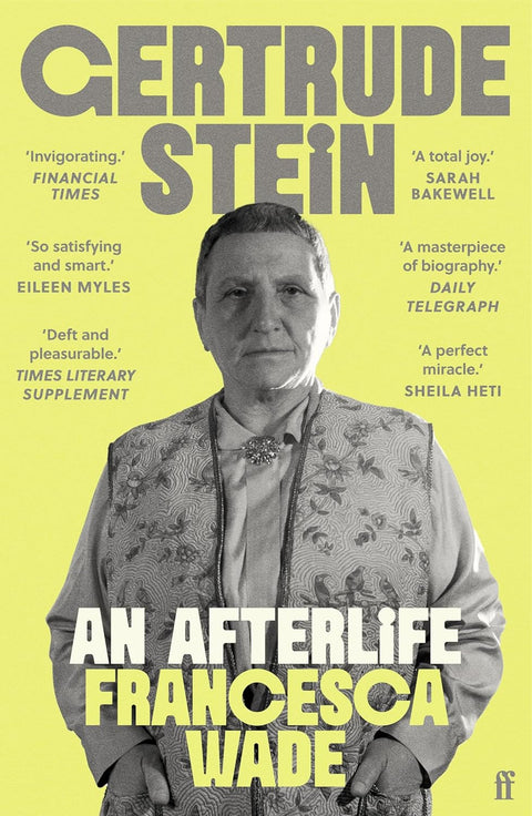 From Francesca Wade comes GERTRUDE STEIN: AN AFTERLIFE, a biography as unconventional and surprising as the life it tells. Now at MPHOnline.com.
