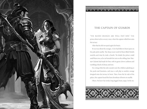 A look inside the illustrated edition of George R.R. Martin's A FEAST FOR CROWS (chapter: The Captain of Guards) - MPHOnline.com