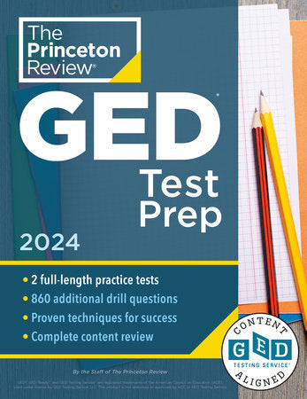 The Princeton Review GED Tests Prep 2024 - MPHOnline.com