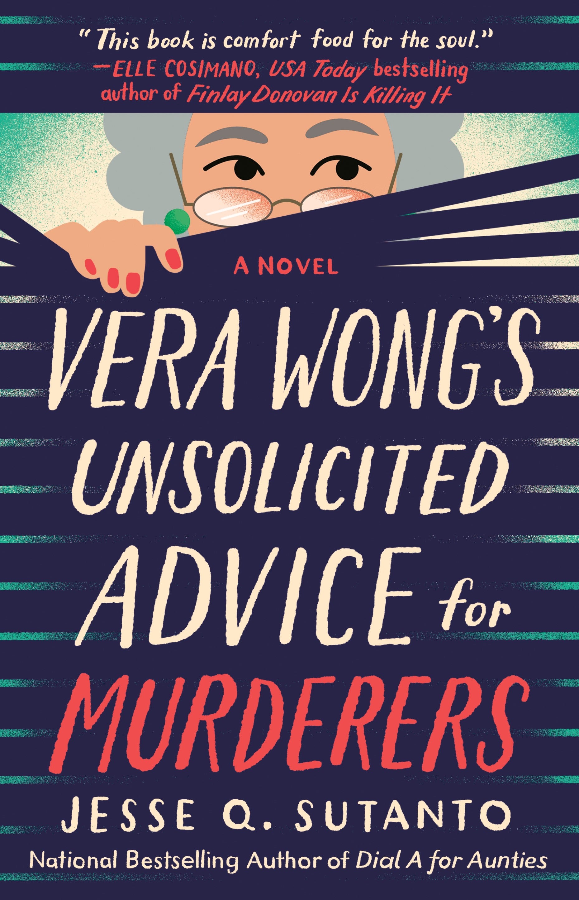 Cover of "Vera Wong's Unsolicited Advice for Murderers" by Jesse Q. Sutanto