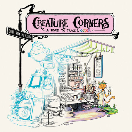 Creature Corners: A Book to Trace and Color - MPHOnline.com