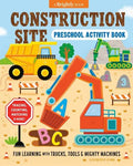 Construction Site Preschool Activity Book - MPHOnline.com