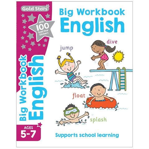 Gold Stars Big Workbook English (Ages 5-7) - MPHOnline.com